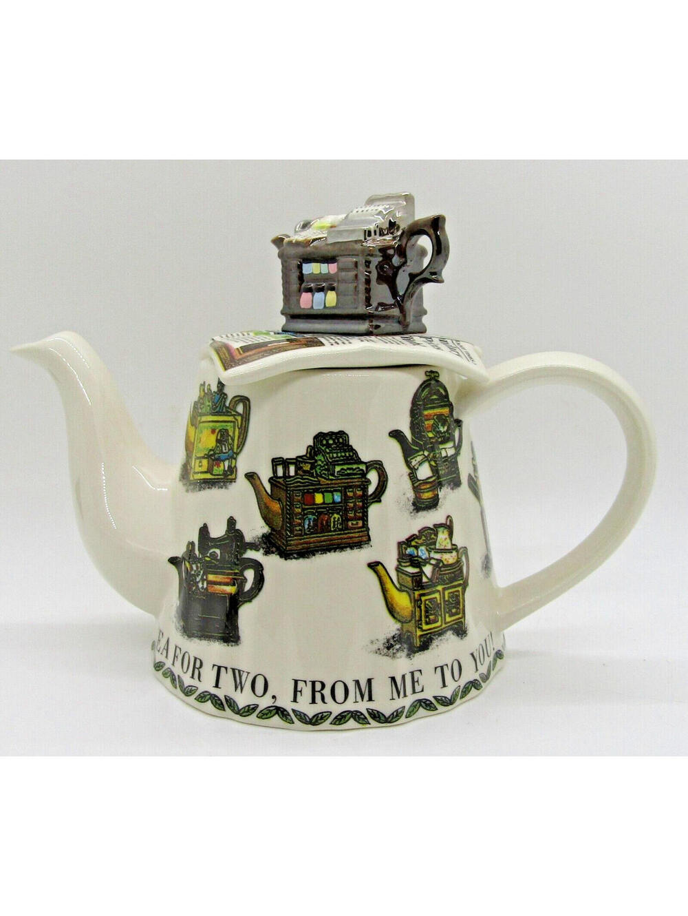 Paul Cardew Tea For Two Collectors Club Special Collectors Edition Teapot Sign